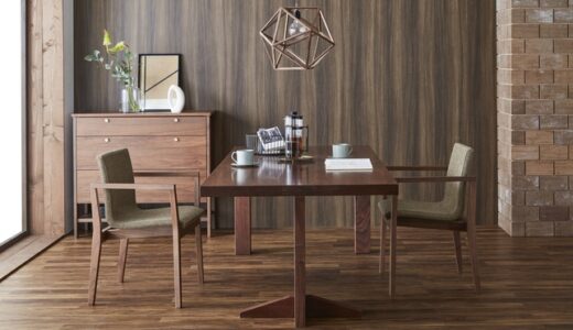 ウォールナットの家具・テーブルや床に合う色や組み合わせについて